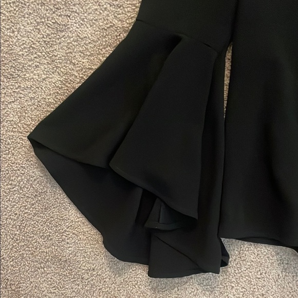 Wayf Black Ruffled Bell Sleeve Blouse - Picture 8 of 10